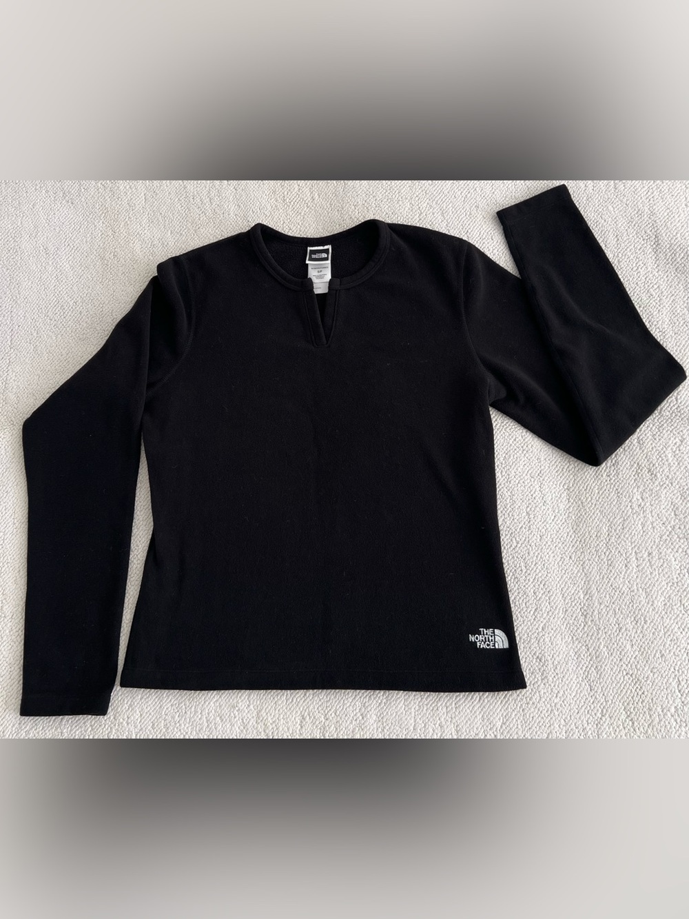 The North Face Women’s Black Sweater 100% Polyester Fleece Size: S
